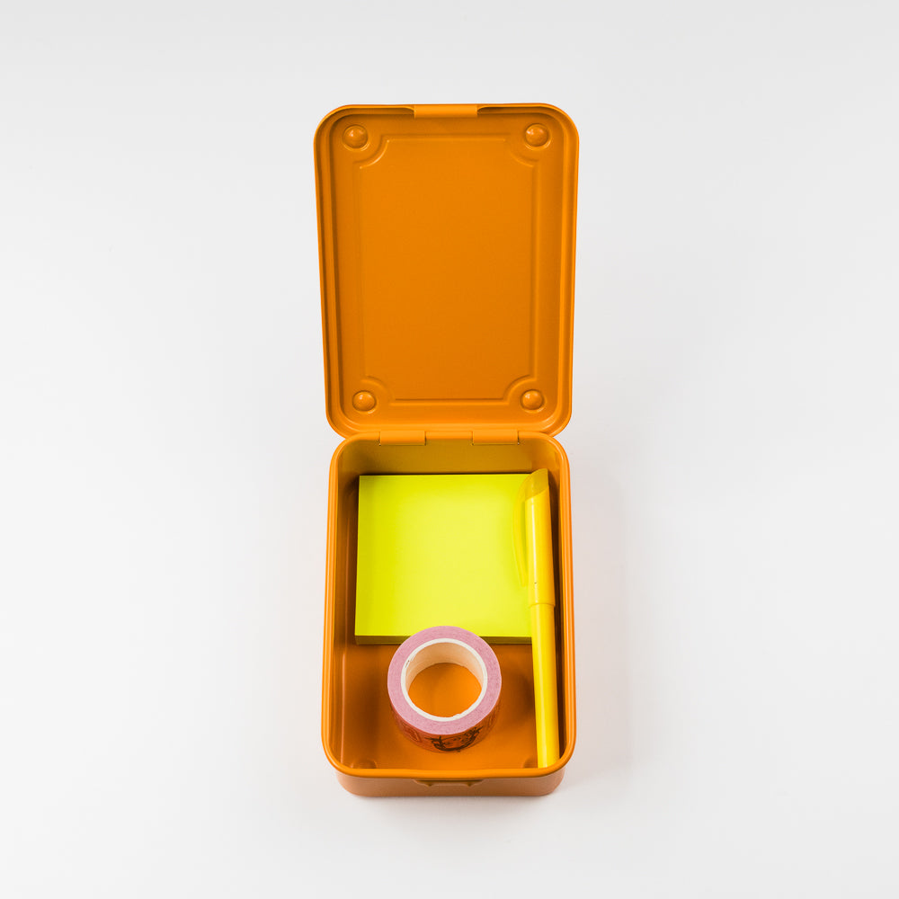 Steel Stackable Storage Box T-150 - AMEICO Orange