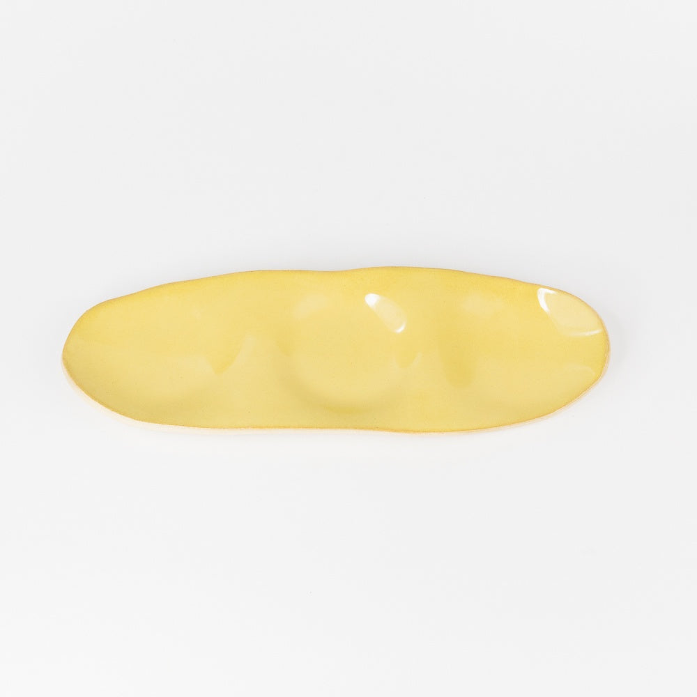 The Colorful Pod Dish - Butter Yellow