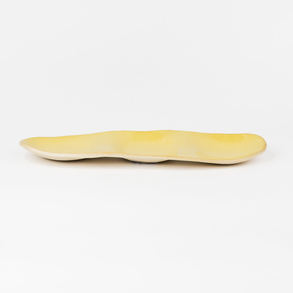 The Colorful Pod Dish - Butter Yellow