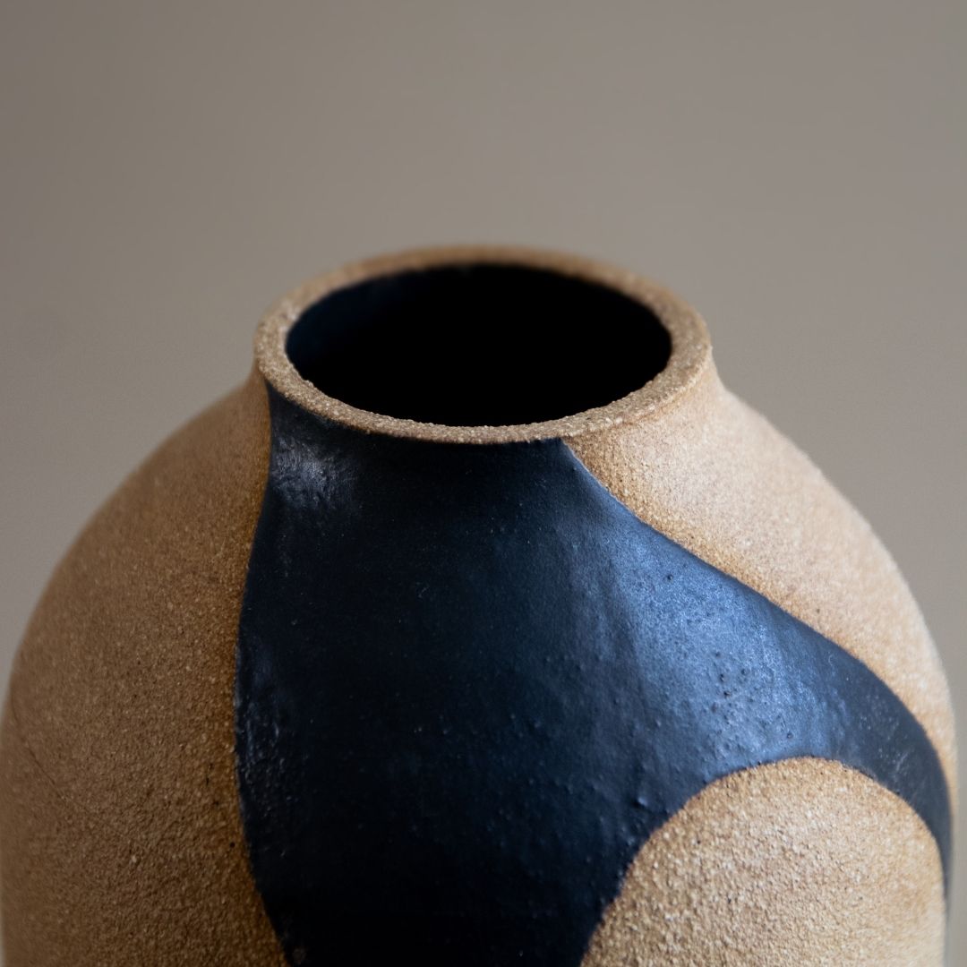 Vase with Oval Patterns 1
