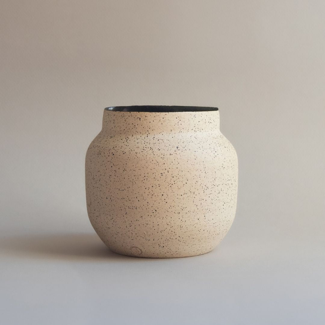White Speckled Vase 1