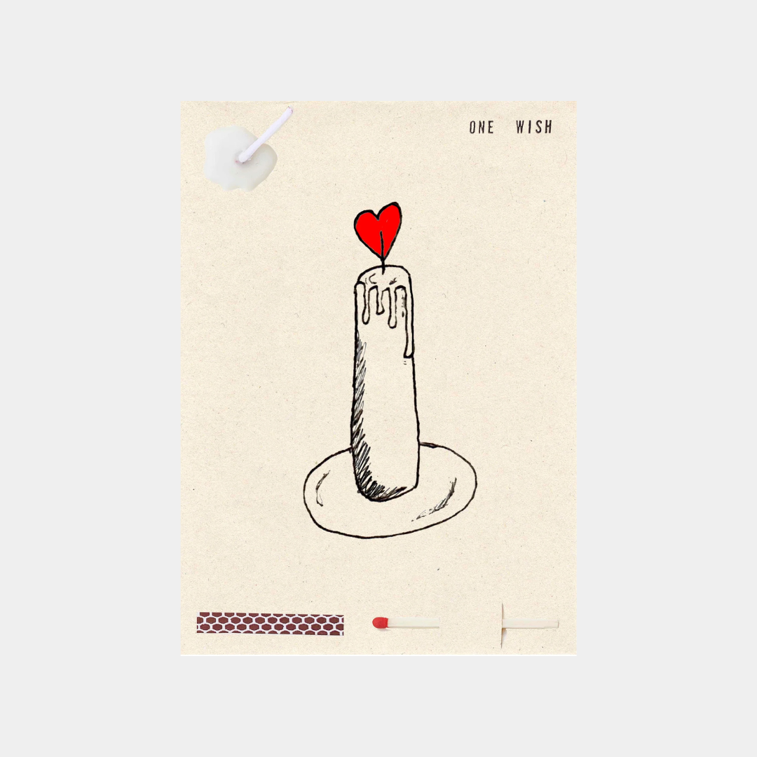 Wish Card - Love Candle
