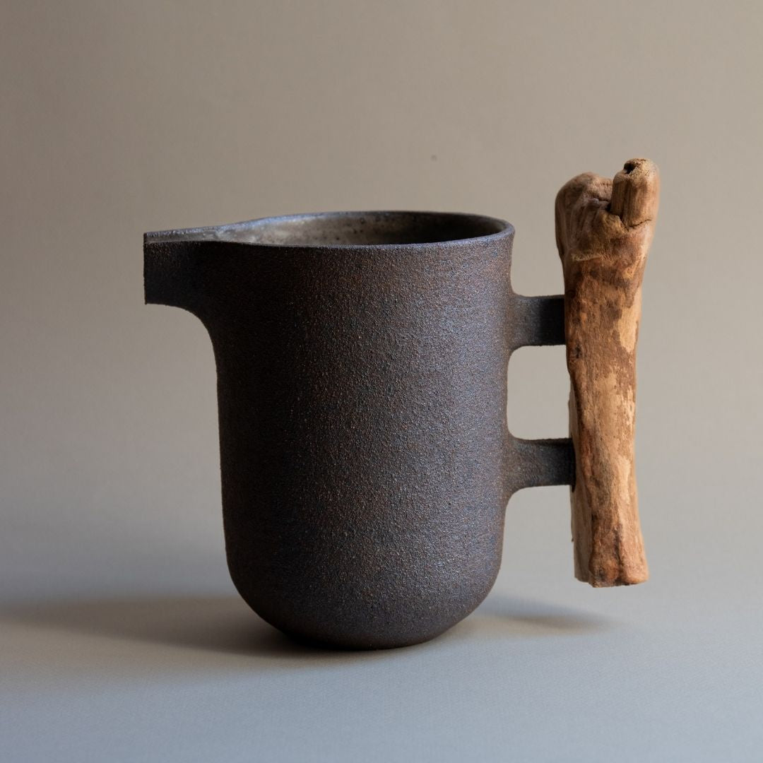 Wooden Handle Pitcher 2