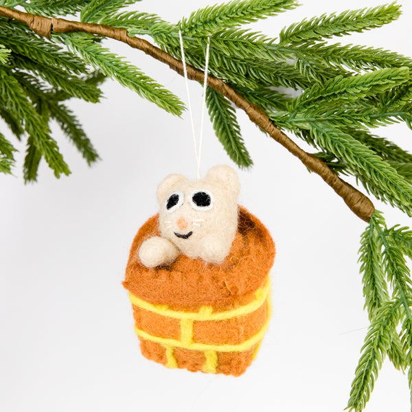 Simbi Cat Felt Ornament