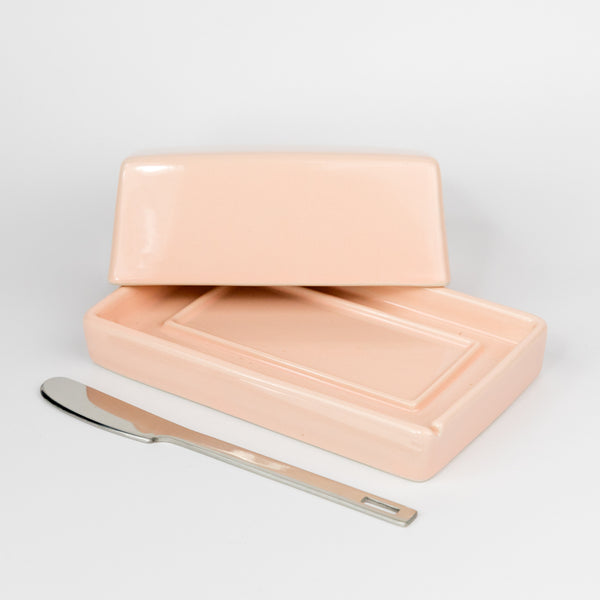 Zero Japan Butter Dish in Pink