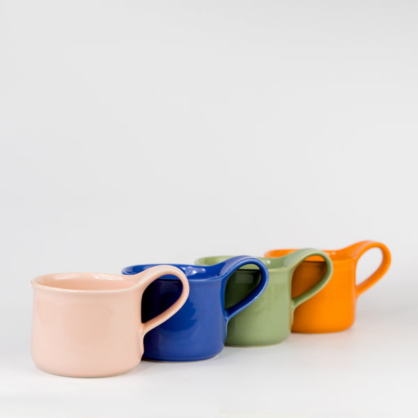 Ceramic Cafe Mug 6.8 oz - Pink