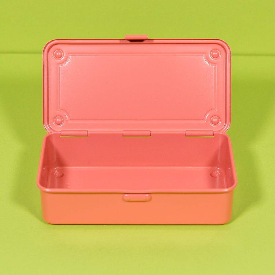 Steel Storage Box - Coral
