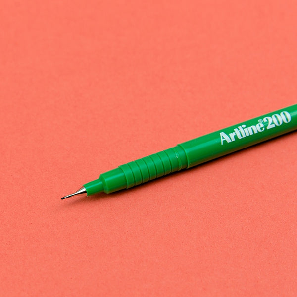 Artline 200 Pen .04mm - Green