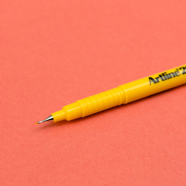 Artline 200 Pen .04mm - Yellow