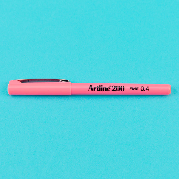 Artline 200 Pen .04mm - Pink