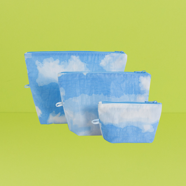 Go Pouch Set - Clouds