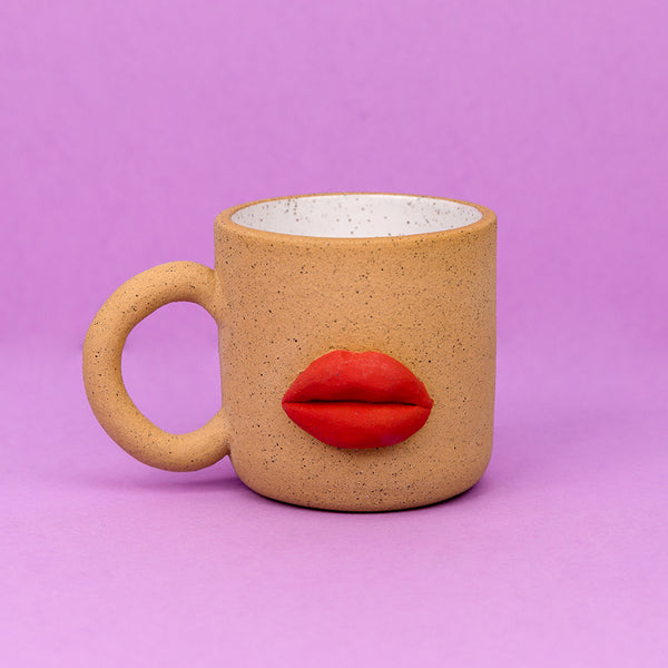Lips Mug - Red