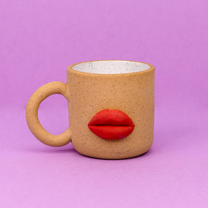 Lips Mug - Red
