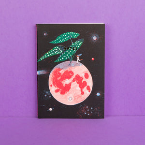 Begonia Canvas Notebook by Carolyn Suzuki