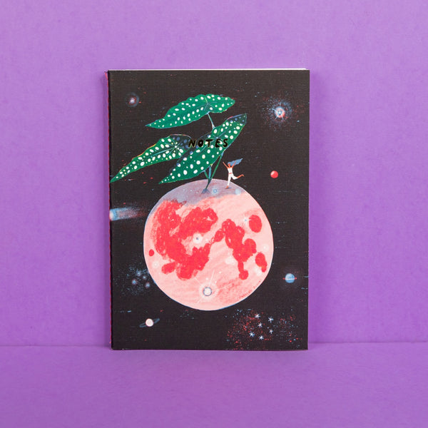 Begonia Canvas Notebook by Carolyn Suzuki
