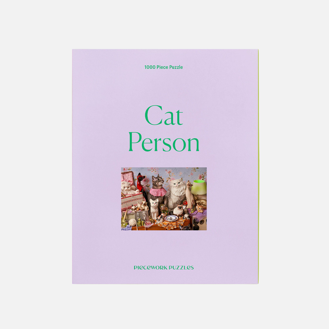 Cat Person 1000 Piece Puzzle