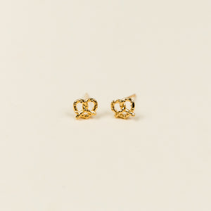 Knot Your Average Pretzel Studs by Girl Crew