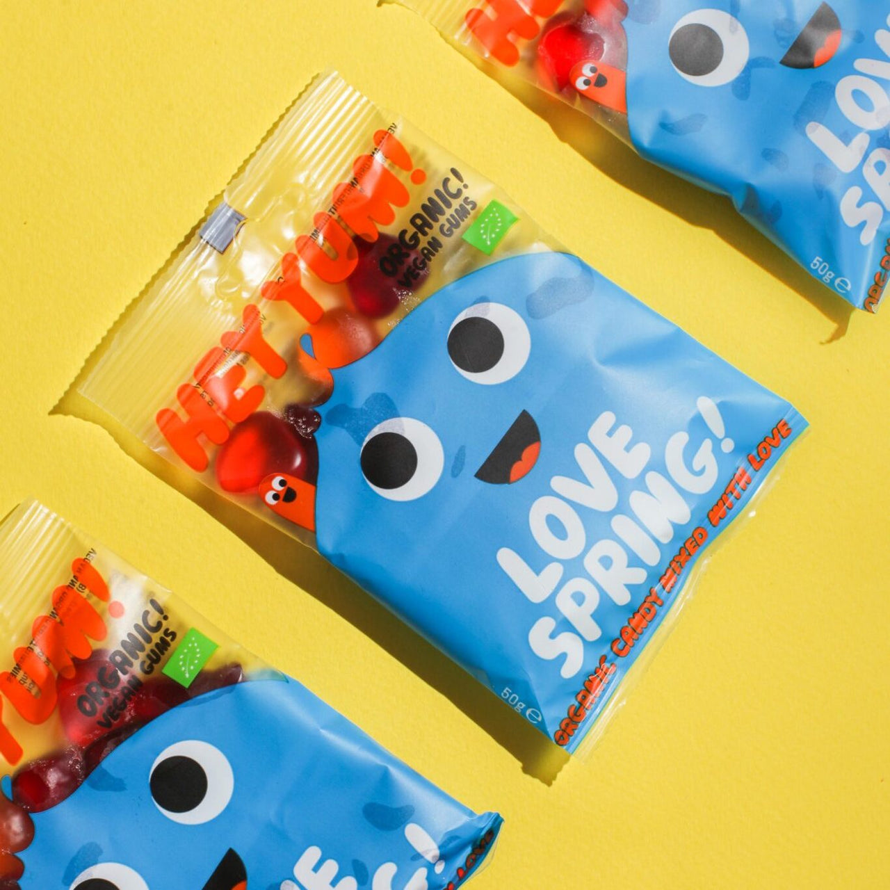 Love Spring Vegan Organic Gummy Candy - 100g