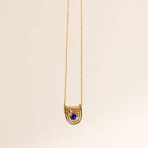 Golden Era Necklace - Lapis
