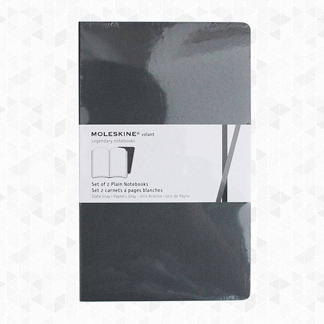 Moleskine Plain Notebook - Set of 2