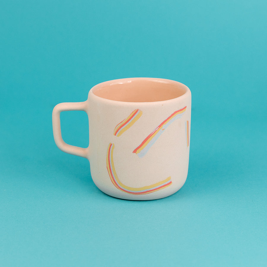 Rainbow Nerikomi Mug