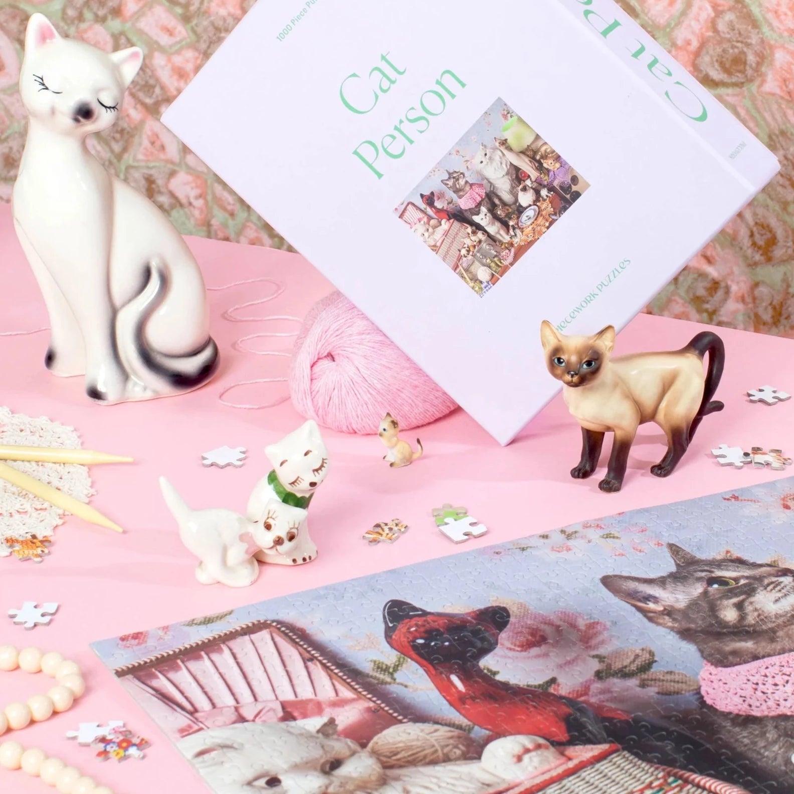 Cat Person 1000 Piece Puzzle