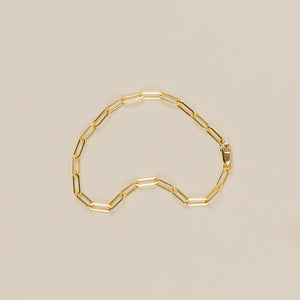 Gold Rectangle Bracelet