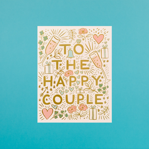 To the Happy Couple Card by Rifle Paper
