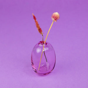 Pebble Bud Vases - Tall Violet