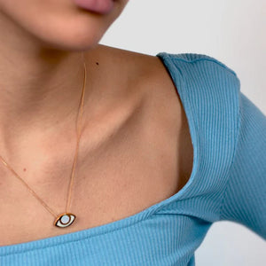 Third Eye Necklace - Opal