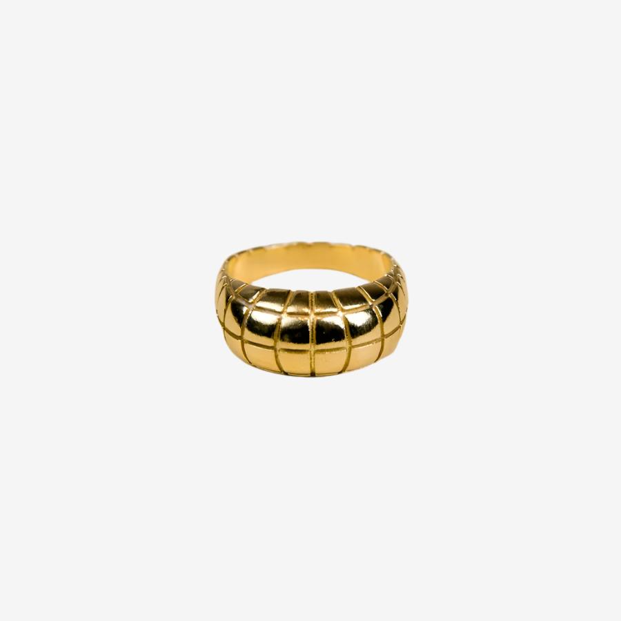 Disco Ball Ring, Yellow Bronze