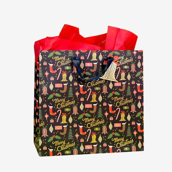 Deck the Halls Large Gift bag by Rifle Paper Co