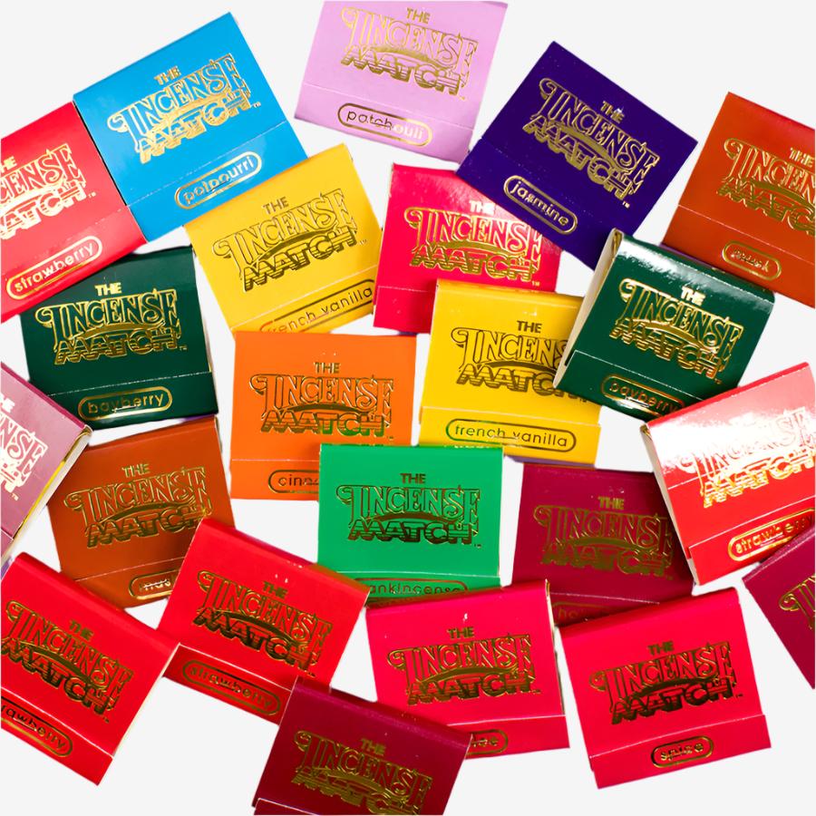 Assorted Incense Matches by The Incense Match